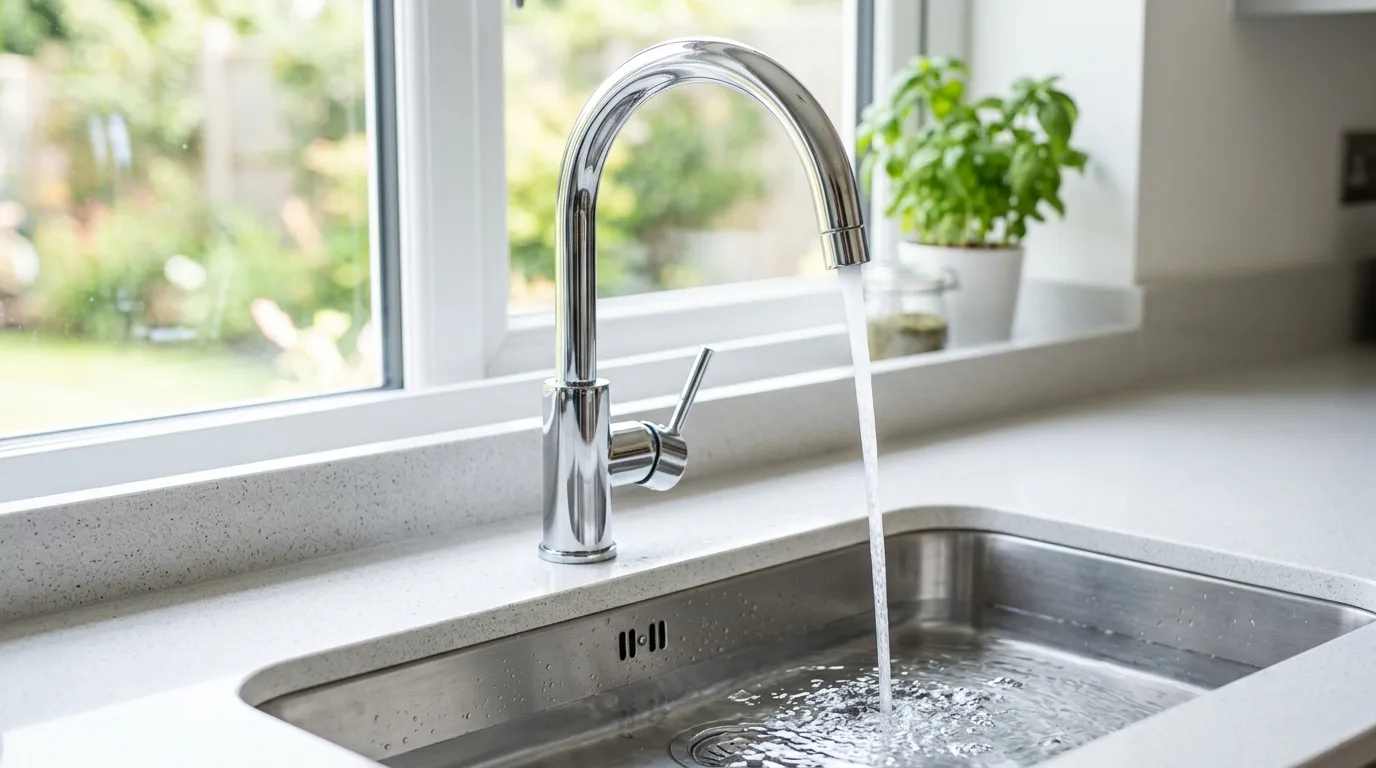 Local Plumbing Master Pros same day plumber fixing a faucet in Homer, MN